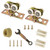 3/4" RV Pocket Door Ball Bearing Hangers Fit Johnson Part #1025, #JR20565 & #H530, Works with 111/118F Series Track, Upgraded Quad Rollers, 13/16" C.T.C, Min. 1" Thick Doors, 2 Pack