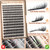 Kiromiro Wispy Lash Clusters Fluffy Flora Eyelash Clusters 10-18mm Cluster Eyelash Extensions 156pcs DIY Volume Cluster Lashes Natural Individual Lash with Thin Band