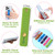 Weewooday 6 Pieces Phone Finger Strap Grip,Lovely Color,Classic