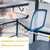 2 Pack Pool Pole Hanger/Hook, Pool Cleaning Tool Holder and Organizer for Pool Poles, Skimmers, Leaf Rakes, Nets, Brushes, Hose, use to Hang Pool Accessories on Pool Fence/Wall, is Rust Resistant