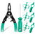 8 Pack Sprinkler Head Rotor Adjustment Tools for Sprinkler Repair(Green