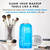 Cinema Secrets Original Blue Vanilla Makeup Brush Cleaner Solution - Professional Cleanser for Makeup Brushes - Quick-Drying, Rinse-Free Formula - Removes Stubborn Waterproof Make Up (16 fl oz)