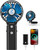 KIBEE Portable Handheld Fan, 5200mAh Rechargeable Fan with Power Bank, Up to 20H Runtime, 180° Foldable Mini Fan, 3-Speed Strong Airflow Personal Fan for Travel, Concert, Cruise, Camping