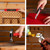 Red Drill Tool Kit Set: 20V Cordless Power Drill Tool Box with Battery Electric Drill Driver for Men Home Hand Repair Basic Toolbox Tools Sets Drills Case