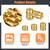 Hapric 307 Threaded Inserts for Plastic Set, 300 M2-M6 Heat Set Insert with 7 M2-M6 Soldering Iron Tips, Brass Heat Set Insert Tool Metric Knurled Nuts Assortment Kit for Plastic and 3D Printing