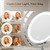 Dienmern 1X/30X Makeup Mirror with Lights, 9" Magnifying Vanity Mirror