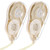 Zonon 2 Pieces Correction Tape, 100 Feet Long Cream Color Corrective Tape