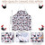 Cutecrop 2 Pcs Egg Collecting Apron Basket Women 15 Pockets, Vivid Style