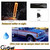 GSOWO 2 PCS LED Side Marker Lights Assembly for 1983-1994 Chevy Blazer S10 GMC Jimmy S15, Front Side Indicator Fender Lamp, Smoked Lens Amber Turn Signal Side Replacement, Accessories