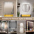 Benreom 2 Pack Rechargeable Vanity Lights for Mirror, LED Stick On Light
