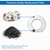 Amazinpure 8X Anti Splash No Spill Dog Water Bowl Filters for Lumoleaf ELS