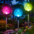 GIGALUMI Solar Garden Lights 3 Pack, Solar Lights Outdoor Decorative
