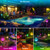 GIGALUMI Solar Garden Lights 3 Pack, Solar Lights Outdoor Decorative