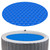 Kestnsee Hot Tub Spa Solar Bubble Cover Blanket (4.7 Ft Round)