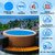 Kestnsee Hot Tub Spa Solar Bubble Cover Blanket (4.7 Ft Round)