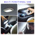 Ohleats Car Interior Ceiling Roof Lights, Magnetic Rechargeable USB Wireless Dome Lamp, LED Auto Map Reading Light Cover for Insider Roof Ceiling, Universal Car Accessories (Black)