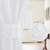 NICETOWN 2 Panels Sidelight French Door Sheer Curtains for Kitchen