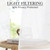 NICETOWN 2 Panels Sidelight French Door Sheer Curtains for Kitchen