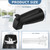 Enhon Universal Tub Spout, with Diverter, Matte Black