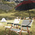 DUOUPA Patio Umbrellas Beach umbrella with Clamp,outdoor umbrella,Portable Umbrellas for Rain,Chair,Golf Cart,Stroller Manual Open & Close (Wine 43″/Type A)