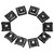 1/4 Turn Quick Release Fasteners Fairing Bolts Studs Quarter Turn + Clips