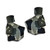 Birdy Bootie Duck Shoes for Injured Feet – Protective Neoprene Footwear for Ducks, Protective Shoes for Birds with Injured feet, Bumblefoot Relief - Medium, 3.5” Max. Inside Width - Gray Camouflage