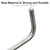 Stainless Steel 38cm Utility T-Handle Hook - Manhole Cover Lift Tool