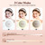 B Beauty Planet Magnifying Mirror with Light 30X, 2000mAh 1X/ 30X Magnifying Makeup Mirror with Standable Base & Tweezers, 3 Color Modes with Adjustable Brightness& Smart Display, Foldable for Travel