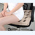 Inflatable Seat Cushions for Pressure Relief, Wheelchair Air Cushion for Bed Sore, Comfortable Waffle Pads, Cream 17x17inch
