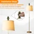 MARRTEUM Bronze Brass Solid Lamp Finial Cap Knob Retro Lamp Finial Decoration with Dual-Thread Screw for Lamp Shade Holder Harp Tops, Fit Both 1/8 IP(3/8") and 1/4-27, 2 Pack