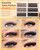 Calphdiar Eyelash Clusters 30D+40D+50D+60D+80D+100D Lash Clusters Wispy Individual Lashes 476PCS D-curly Lash Extension 10-16MM Natural Lashes Clusters DIY Cluster Eyelash Extensions