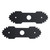 AMTHKNO 2-Pcs 9 inch Heavy-Duty Edger Blade for Ryobi Edger RY13050 RY13050A RY15518 RY40030 P2300, Replaces 638006008 638006007, 1" Center Hole - Quenched Steel