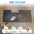 CartClan Golf Cart Floor Mat Fit Club Car Precedent New and Improved Not Deformed Non-Slip Durable Floor Liner Mat - Black