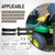 2 Set AM122416 Grass Bag Compatible with Jo-hn Deere AM101602 Grass Bags