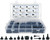 Dsnaduo 160 PCS Black Automotive Rubber Bumper Assortment, Rubber Stop Bumper Stopper Compatible With GM Ford and Chrysler Replace 20030, 8210, fit many models