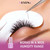 VEYES INC Eyelash Extension Glue - 0.5-1 Sec Drying (0.17fl.oz / 5ml)/Up to 8 Weeks Retention/Black Adhesive Salon Use for Lash Tech