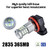 KISLED Super Bright 3000lm H8 H11 LED Fog Lights Bulbs DRL High Power 3030 Chips with Projector Lens Replacement for Cars Trucks, Red