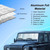 Windshield Sun Shade for Land Rover Defender 90 110 130 Accessories Car Silver Thicken 5-Layer UV Reflector Auto Front Window Sunshade Visor Shield Cover and Keep Your Vehicle Cool (2004-18 1PCS)