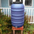 Ququyi 3 Inch PVC Bulkhead Water Tank Connector Adapter Fitting with Plugs Thru-Bulk Pipe Fitting for Rain Barrels, Aquariums, Ponds(Set of 1)