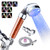 Cobbe Led Shower Head Set With Light,Handheld Showerhead with Hose and Base for Dry Skin&Hair,High Pressure Shower Heads With Filters-7 Colors Change Cyclically