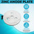 Poolzilla [2 Zinc Anode Plate - Fights Against Corrosion and Electrolysis