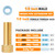 SUNGATOR 1/2" Male to 1/2" Female Adapter, Brass Nipple Extension, 3-Pack