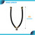 “Y” Mixer Hose, Mix Hot and Cold Water-Washer Braided Rubber Inlet Hose ¾” with Brass Couplings