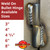 LavaLock 4" BBQ Smoker Bullet 4 in. Hinge 4 inch Hinges Stove Weld-On Pit , Tailgate, Heavy Duty Weld on Hinge. 4" Wide with Zerk Fitting (Grease Fitting)