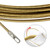 VGongTech 50ft / 15m Electrical Spring Wire Threader Fish Tape Fastener Cable Wire Puller Tool Upgraded 4 Cores Leader Hole Electrician Threading Device