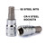 Mayouko 33PCS Master Hex Allen Bit Socket Set, S2 & Cr-V Steel, SAE and Metric, 5/64-Inch to 3/4-Inch, 2mm to 19mm