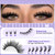 Volume Lash Clusters with Bottom Lashes Wispy Fluffy Eyelash Clusters Manga Lashes Clusters with Spikes 14-24mm Long 260D Thick Cluster Eyelash Extensions D Curl 236pcs Individual Lashes by Yawamica