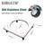 KOBSAINF Propane Tank Stand Dolly w/Brake Wheel for 5-30lb Tanks