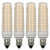 Lxcom Lighting E11 LED Corn Bulb 15W Dimmable Ceramic LED Light Bulbs 120W Equivalent 136 LEDs 2835 SMD 1500LM Warm White 3000K T3/T4 JDE11 E11 Mini Candelabra Base for Home Lighting, 4 Pack