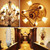 Lxcom Lighting E11 LED Corn Bulb 15W Dimmable Ceramic LED Light Bulbs 120W Equivalent 136 LEDs 2835 SMD 1500LM Warm White 3000K T3/T4 JDE11 E11 Mini Candelabra Base for Home Lighting, 4 Pack